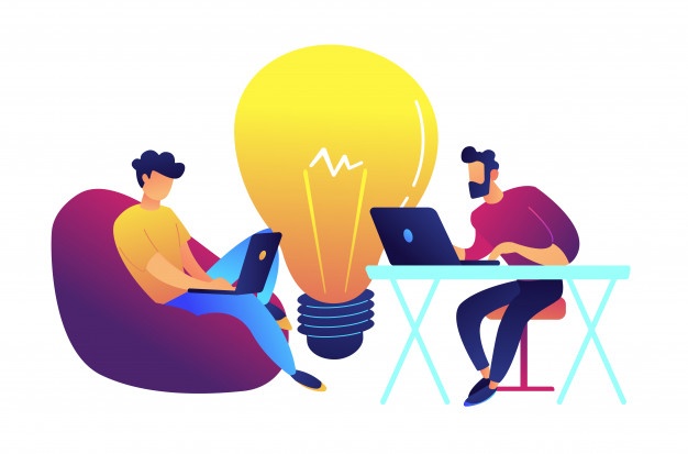 A group of people waving and smiling 
        